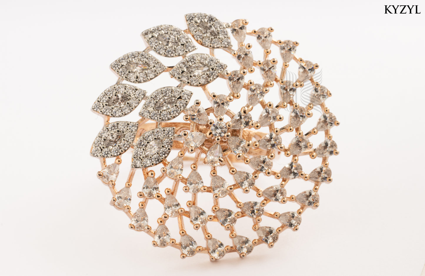 The Royal Solstice – A Symphony of Rose Gold & Radiant Crystals