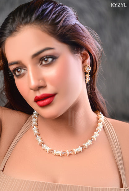 The Golden Dusk Mala - A Timeless Celebration of Golden Hour Glow