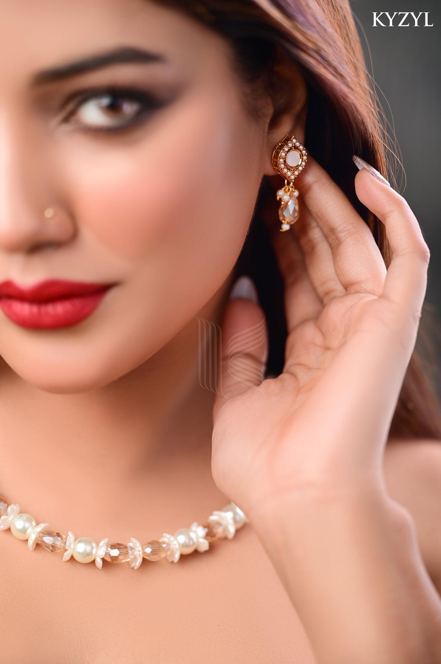 The Golden Dusk Mala - A Timeless Celebration of Golden Hour Glow