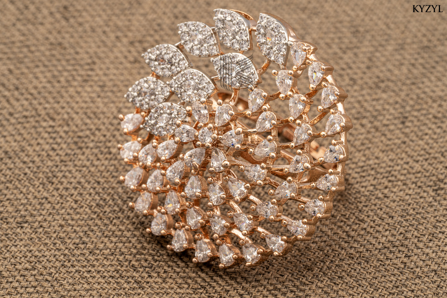 The Royal Solstice – A Symphony of Rose Gold & Radiant Crystals