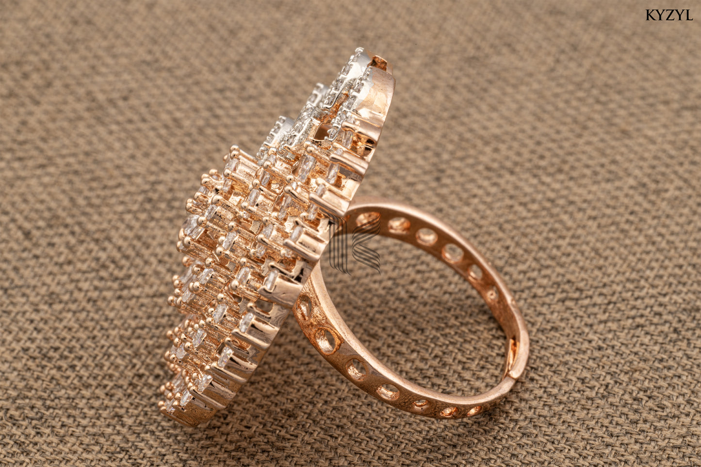 The Royal Solstice – A Symphony of Rose Gold & Radiant Crystals